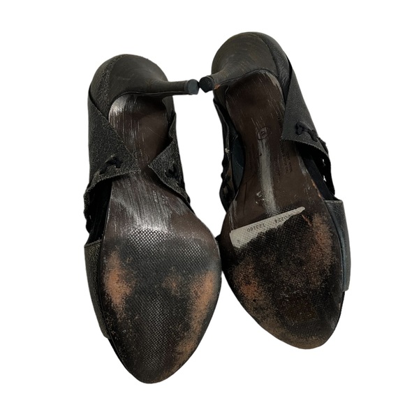 ALLSAINTS Rugged PeepToe Platform Heels 37 - Picture 6 of 13